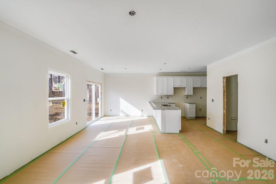 In-progress construction of a new home in , Lancaster, SC (Image 6).