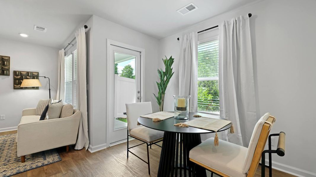 Furnished interior view inside a new home in The Timbers, Harleyville (Image 19).