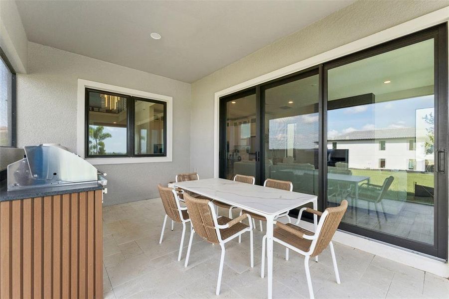 Exterior details and patio area of a home in Bella Collina, Montverde (Image 29).