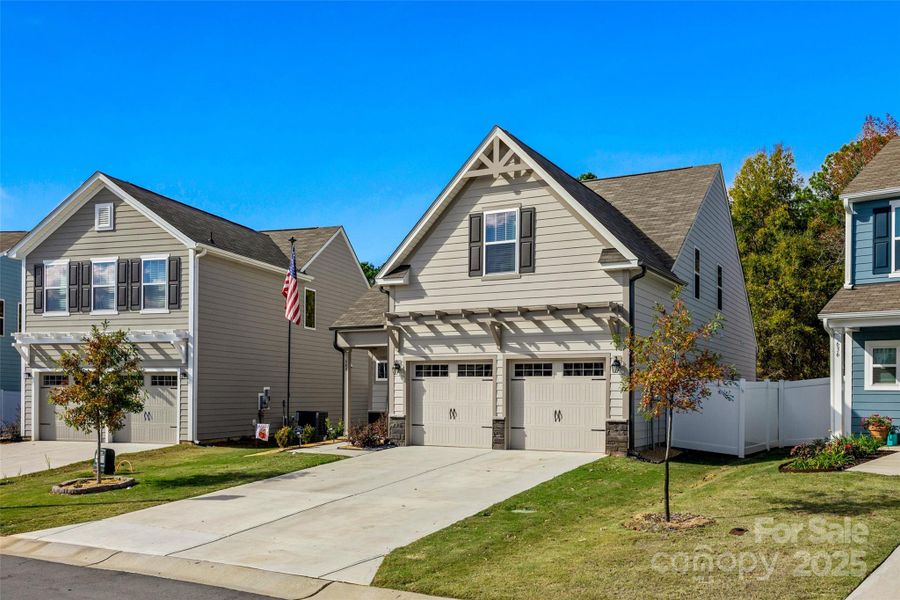 Front exterior of a new home in , York, SC, highlighting curb appeal (Image 2).