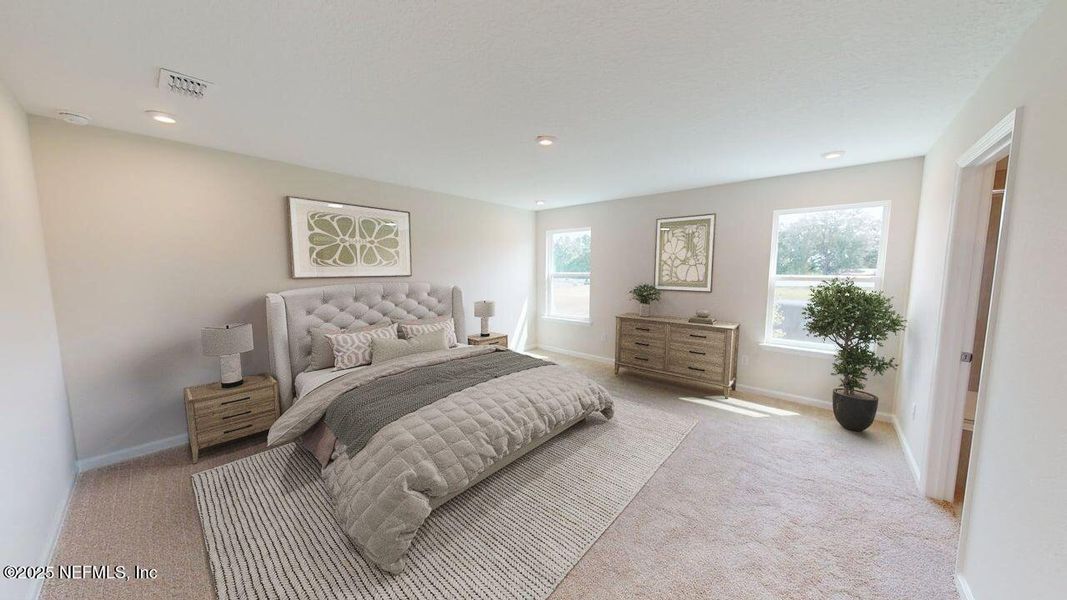 Furnished interior view inside a new home in Sandridge Hills, Green Cove Springs (Image 4).