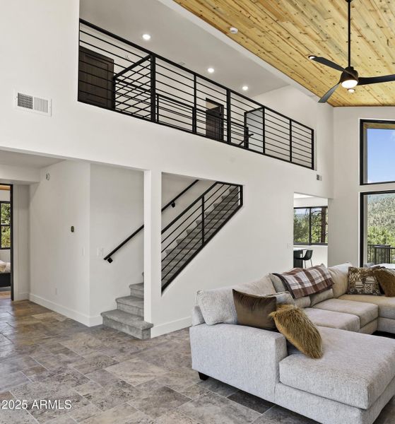 Staircase to Balcony Staircase to Balcony