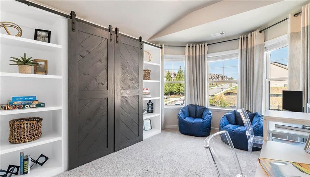 Furnished interior view inside a new home in Camp Creek Village, Atlanta (Image 27).