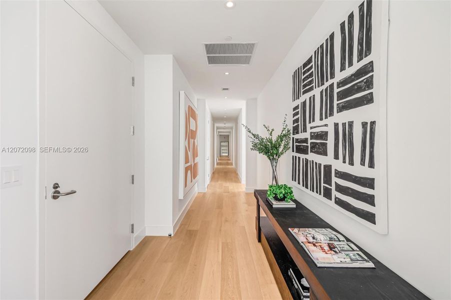 Furnished interior view inside a new home in , Miami (Image 17).