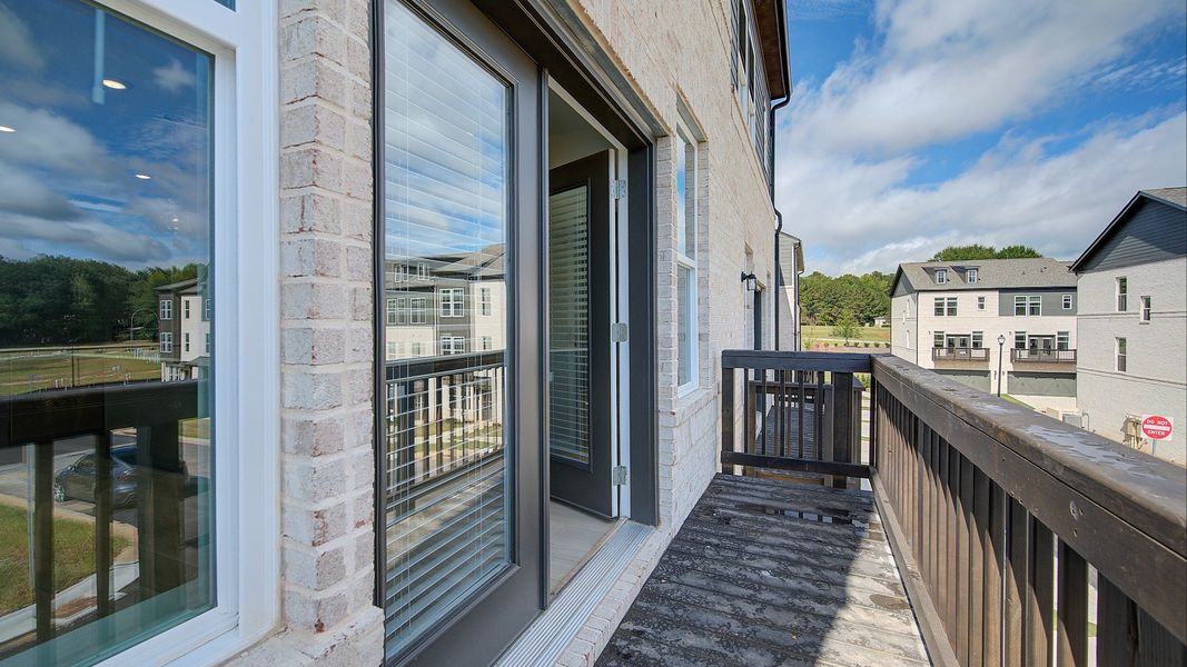 Representative furnished interior of a home built from the Lana by DRB Homes in Daybreak, Newnan (Image 17).