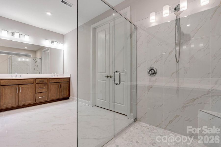 Furnished interior view inside a new home in , Charlotte (Image 6).