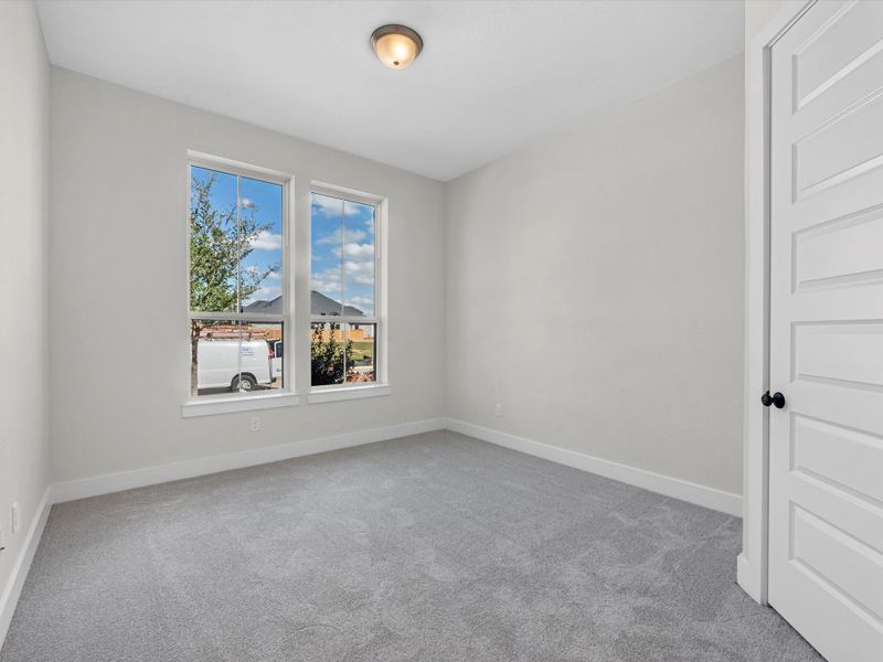 Spacious, unfurnished interior of a new home in Dunham Pointe 60′, Cypress (Image 31).