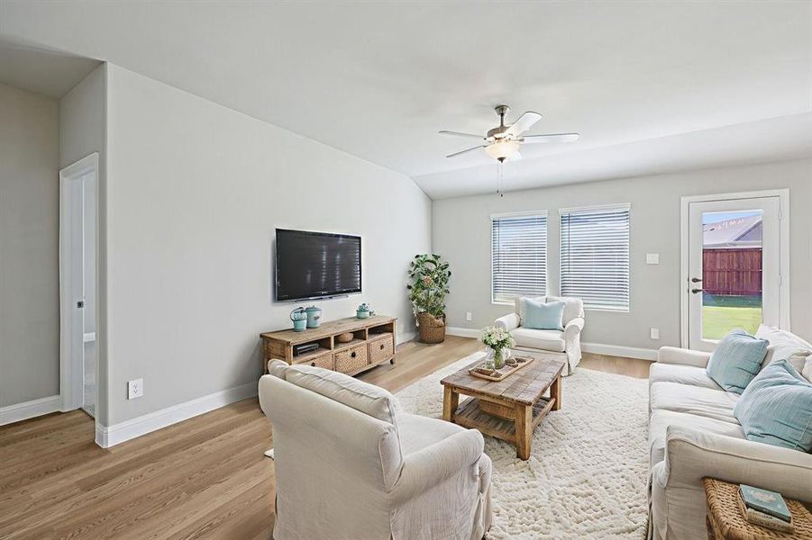 Photo is not of the actual home, but is an inspirational photo of builder’s model home and may depict options, furnishings, and/or decorator features that are not included.