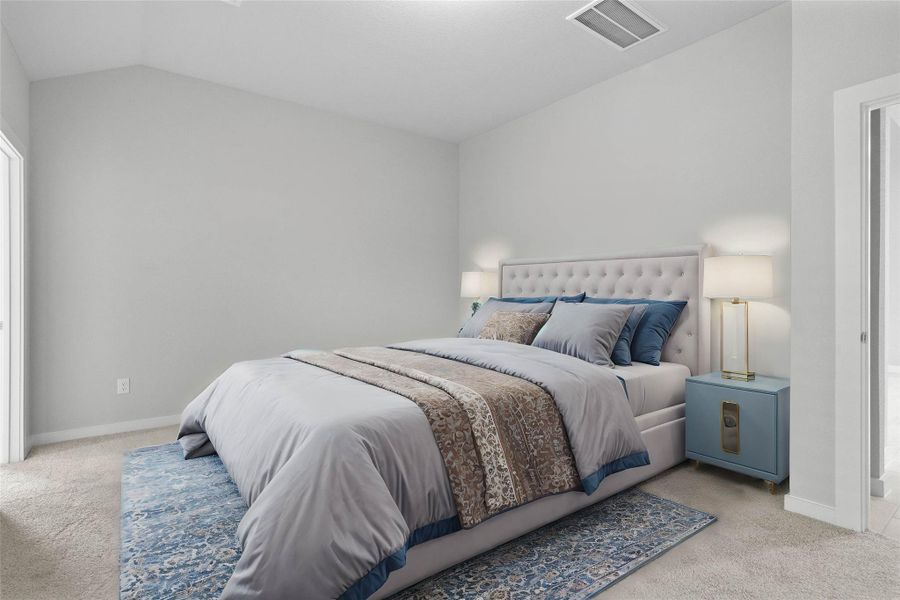 Furnished interior view inside a new home in Forest Village, Spring (Image 18).