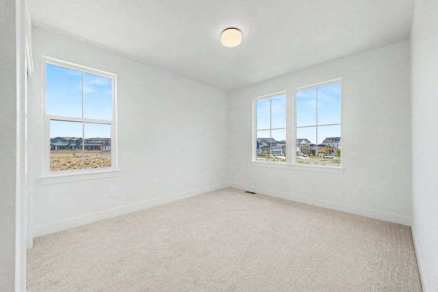 Spacious, unfurnished interior of a new home in West Grange, Longmont (Image 23). Spacious, unfurnished interior of a new home in West Grange, Longmont (Image 23).