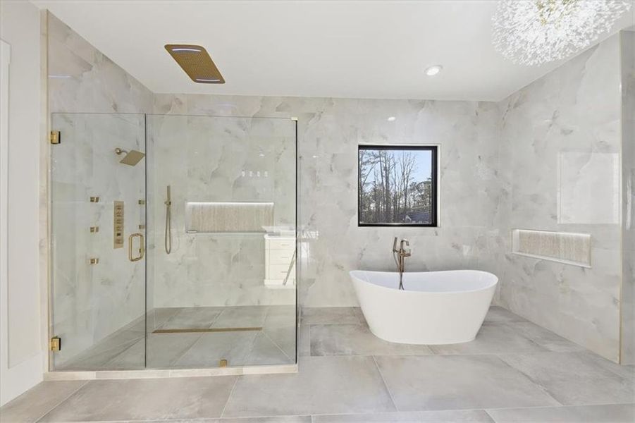 Furnished interior view inside a new home in , Lawrenceville (Image 48).