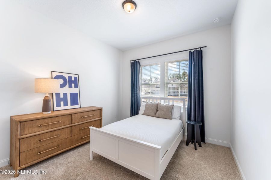 Furnished interior view inside a new home in Palm Crest at Seabrook, Ponte Vedra (Image 35). Furnished interior view inside a new home in Palm Crest at Seabrook, Ponte Vedra (Image 35).