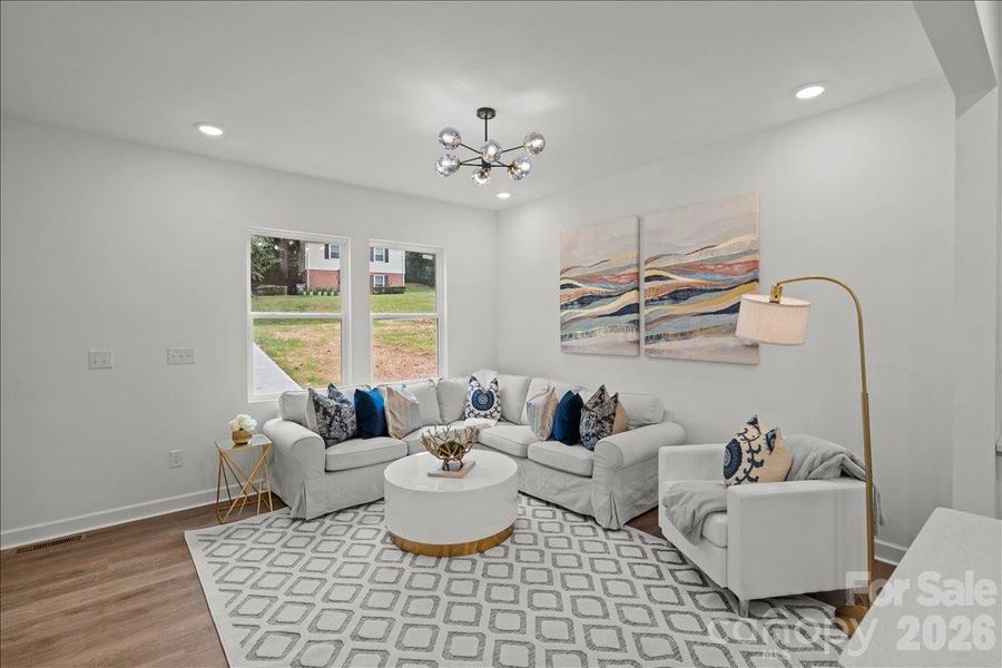 Staged floorplan in another location Staged floorplan in another location