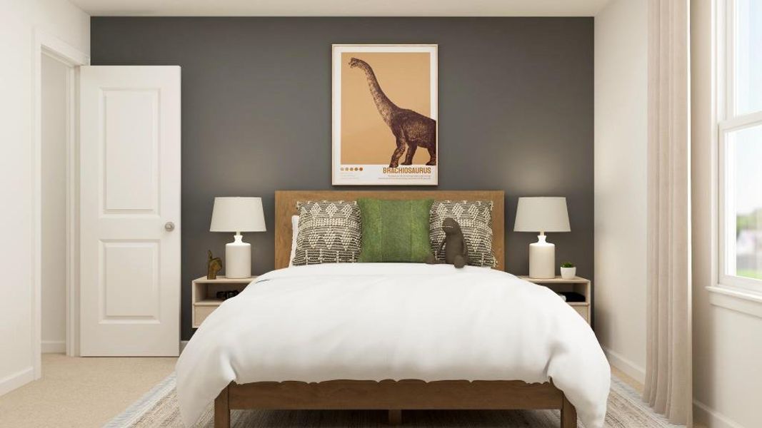 Furnished interior view inside a new home in Millers Pointe, Conyers (Image 10). Furnished interior view inside a new home in Millers Pointe, Conyers (Image 10).