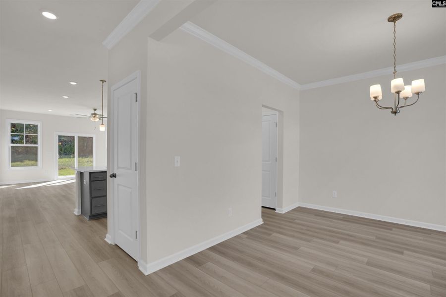 Spacious, unfurnished interior of a new home in Rolling Hills, Prosperity (Image 12).
