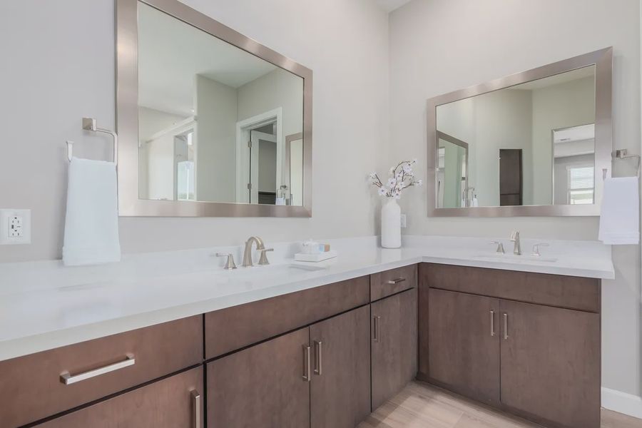 Furnished interior view inside a new home in Bellero Estates, Queen Creek (Image 12).