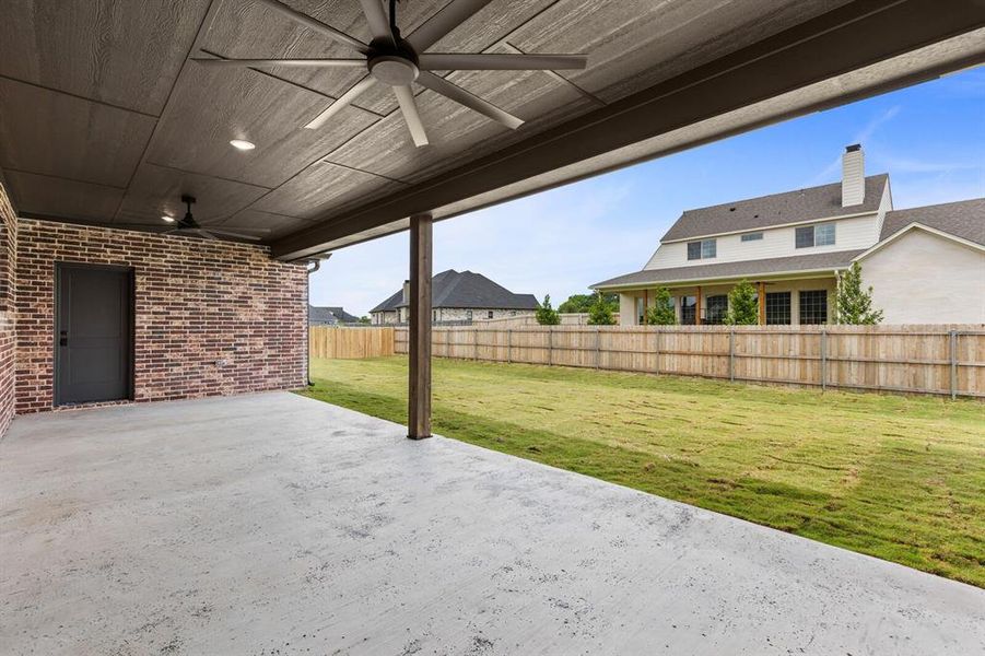 Exterior details and patio area of a home in , Robinson (Image 25).