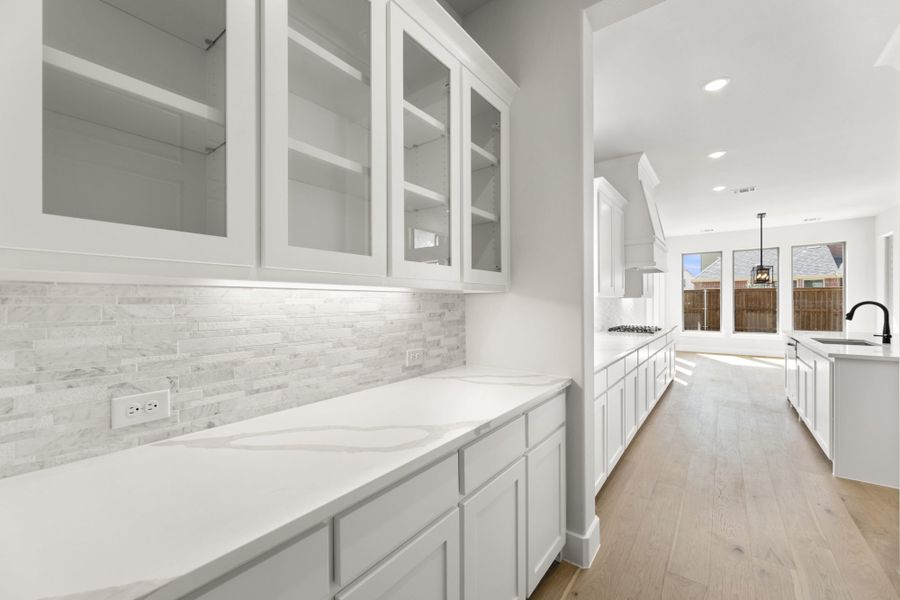 Representative furnished interior of a home built from the 5032 by Tradition Homes in Lakewood at Brookhollow – 60′ Lots, Prosper (Image 7).