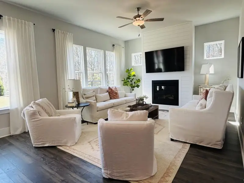 Furnished interior view inside a new home in Red Bird Manor, Jefferson (Image 4).