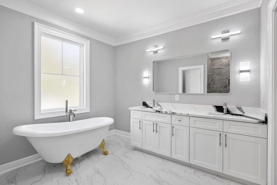 Furnished interior view inside a new home in , Acworth (Image 13).