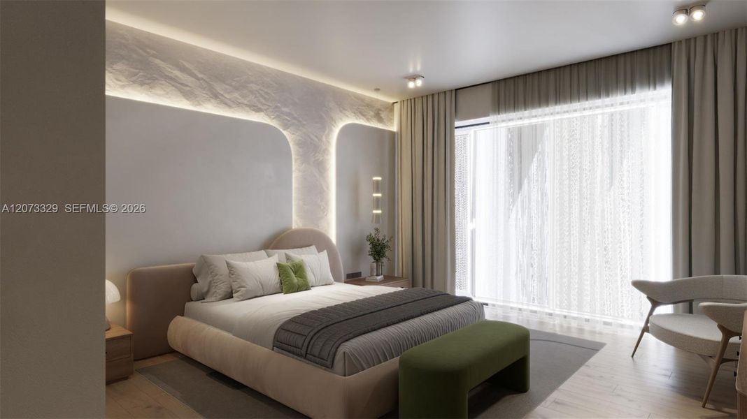 Furnished interior view inside a new home in , North Bay Village (Image 10).