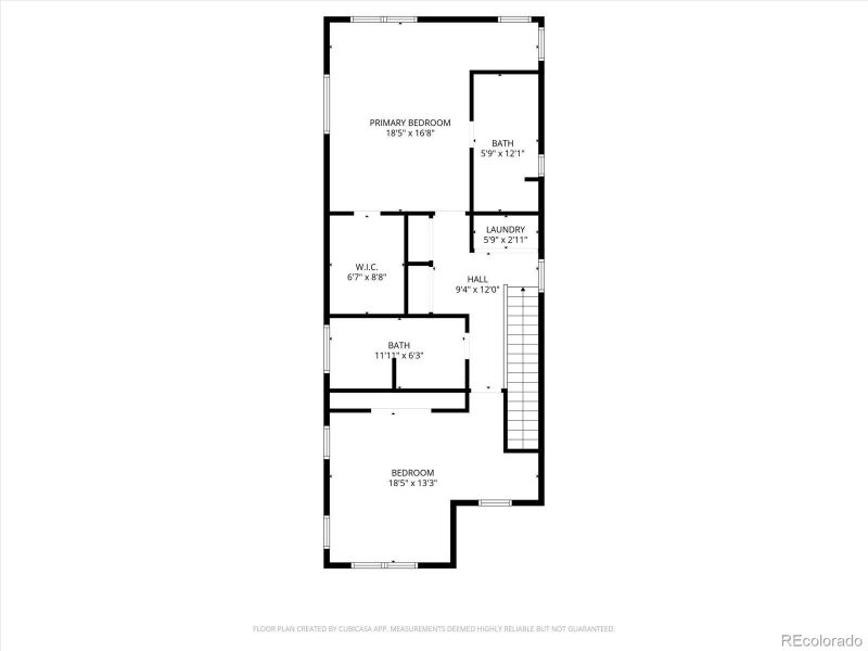 2D floor plan layout of this home in , Poncha Springs, CO (Image 4).