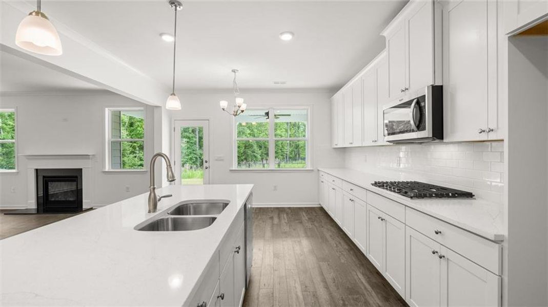 Furnished interior view inside a new home in The Gates at Pates Creek, Hampton (Image 11). Furnished interior view inside a new home in The Gates at Pates Creek, Hampton (Image 11).