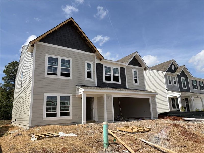 In-progress construction of a new home in Cherry Glen, Euharlee, GA (Image 5).