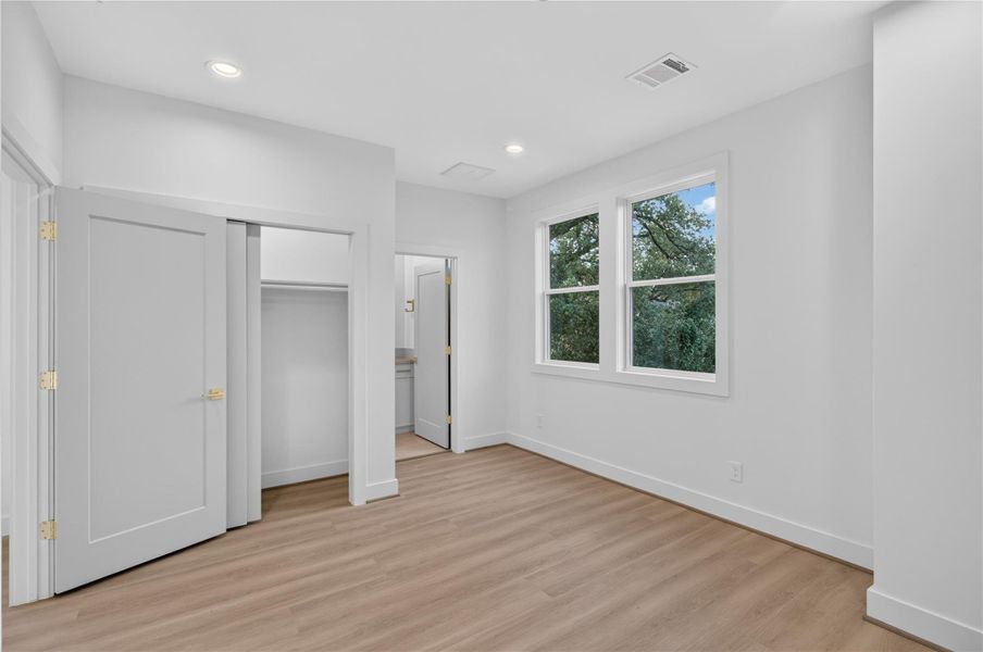 This secondary bedroom is located next to the flex space and it offers spacious accommodations, abundant natural light, and versatile layouts to fit a variety of needs. This secondary bedroom is located next to the flex space and it offers spacious accommodations, abundant natural light, and versatile layouts to fit a variety of needs.