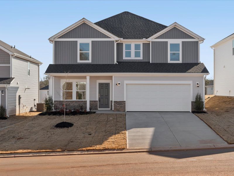 Front exterior of a home in the Riverwood Farm community, located in Piedmont, SC (Image 2).