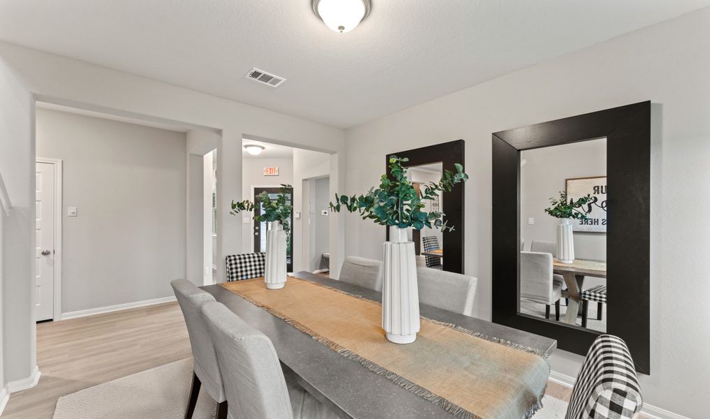 Elegant dining room