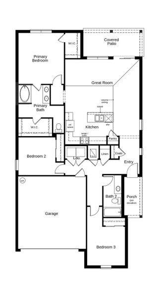2D floor plan layout of this home in Robins Run, Lake Wales, FL (Image 2). 2D floor plan layout of this home in Robins Run, Lake Wales, FL (Image 2).