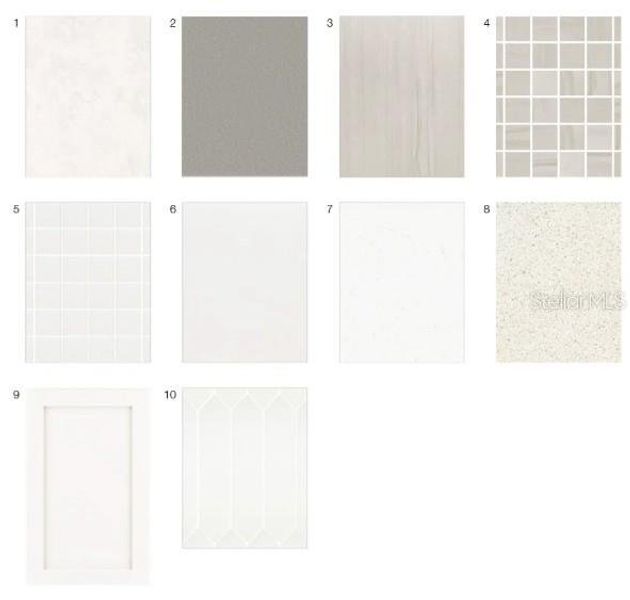 Sample of building materials used in homes in Esplanade at Azario Lakewood Ranch, Bradenton (Image 23).