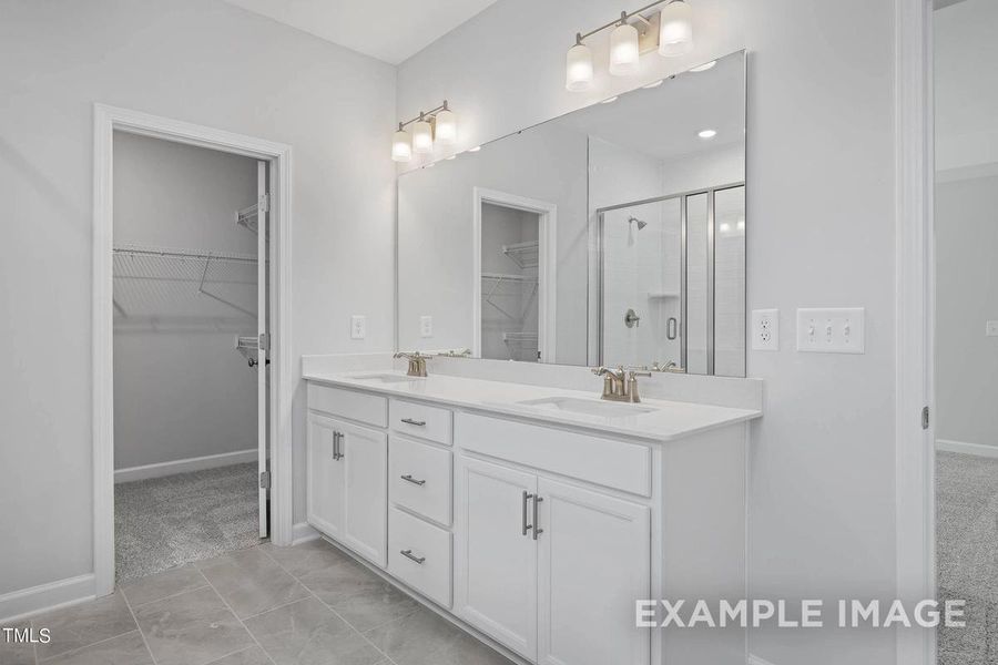 Furnished interior view inside a new home in Tobacco Road, Angier (Image 28).