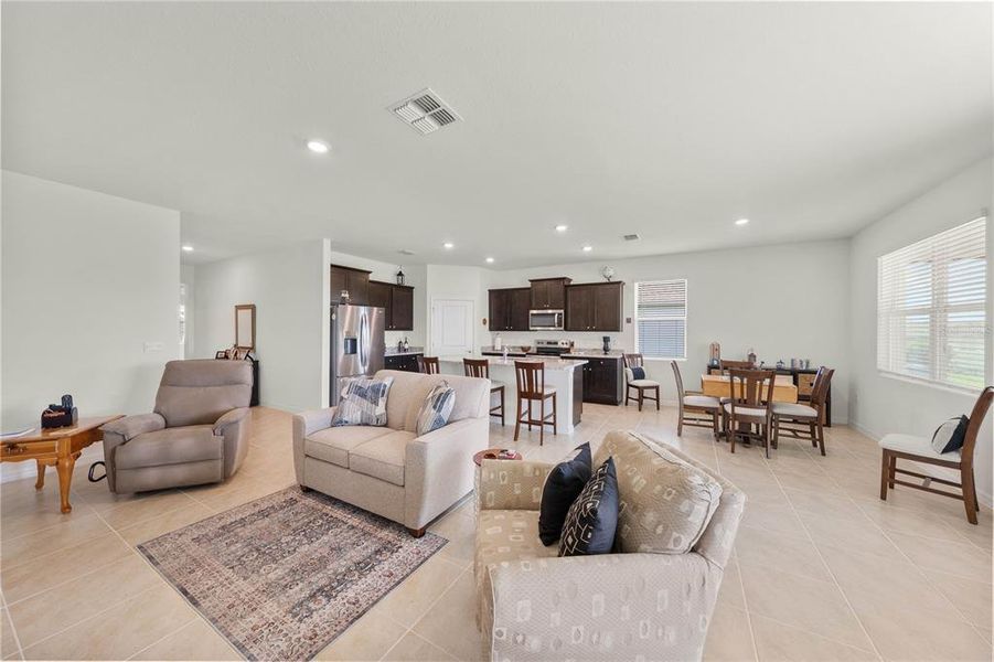 Furnished interior view inside a new home in JB Ranch, Ocala (Image 15).