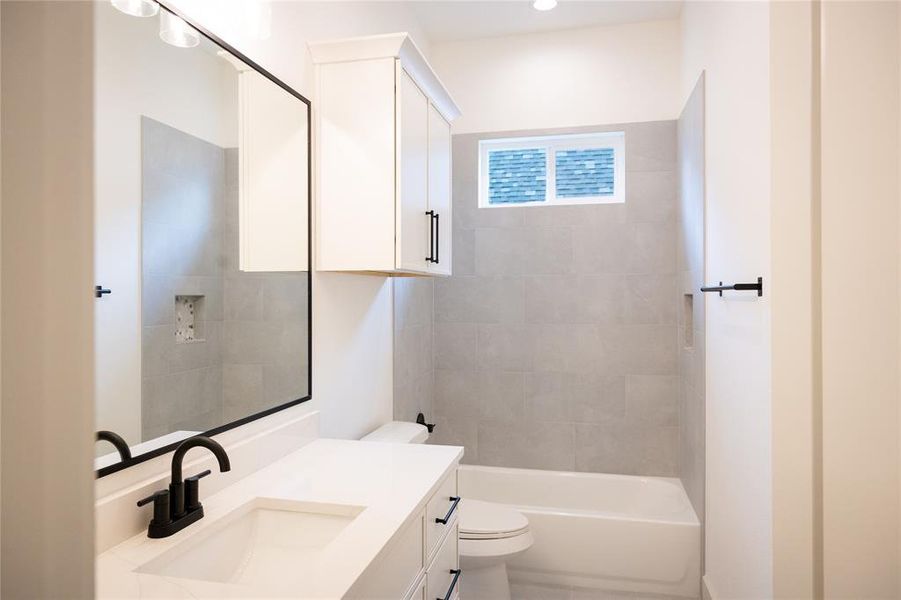 Furnished interior view inside a new home in , Hewitt (Image 8).