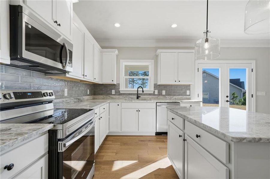 Furnished interior view inside a new home in , Ball Ground (Image 11).