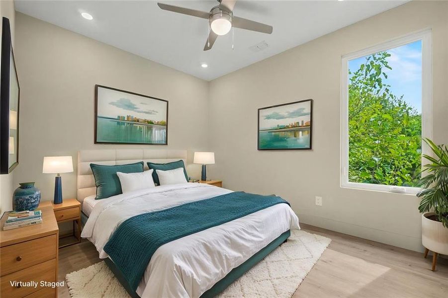 Furnished interior view inside a new home in , Decatur (Image 12).