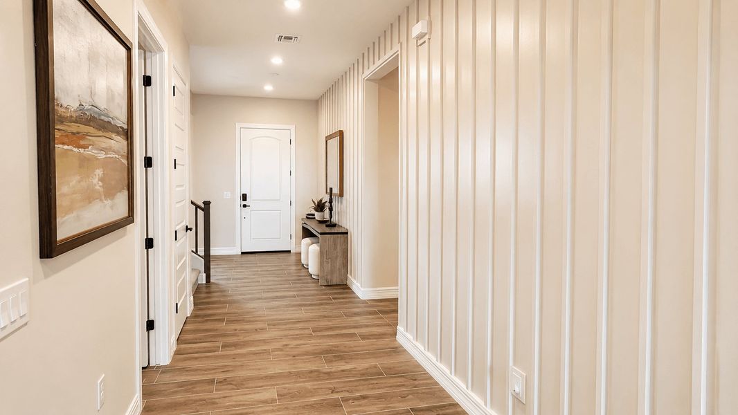 Representative unfurnished interior of a home built from the Willow by William Ryan Homes in Alta Vida at Westpark, Buckeye (Image 21). Representative unfurnished interior of a home built from the Willow by William Ryan Homes in Alta Vida at Westpark, Buckeye (Image 21).