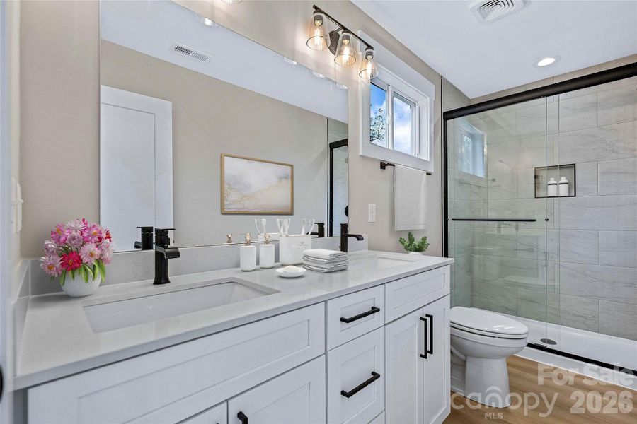 Furnished interior view inside a new home in , Alexander (Image 15).