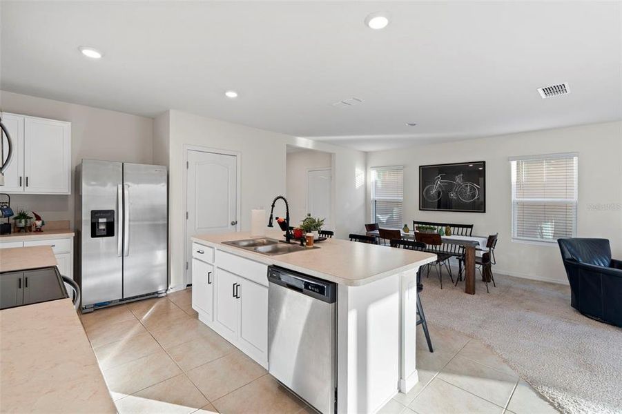 Furnished interior view inside a new home in Pelham Park, Deland (Image 10).