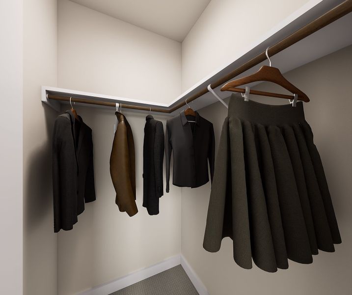 Representative interior finishes for a home built from the Palmetto by Tri Pointe Homes in Park Central, Georgetown (Image 20).