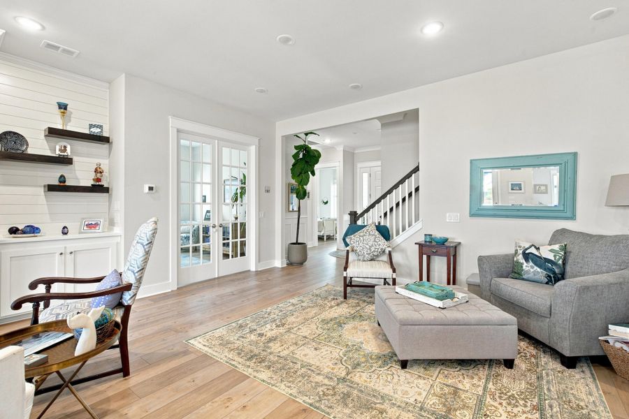 Furnished interior view inside a new home in , Summerville (Image 6). Furnished interior view inside a new home in , Summerville (Image 6).