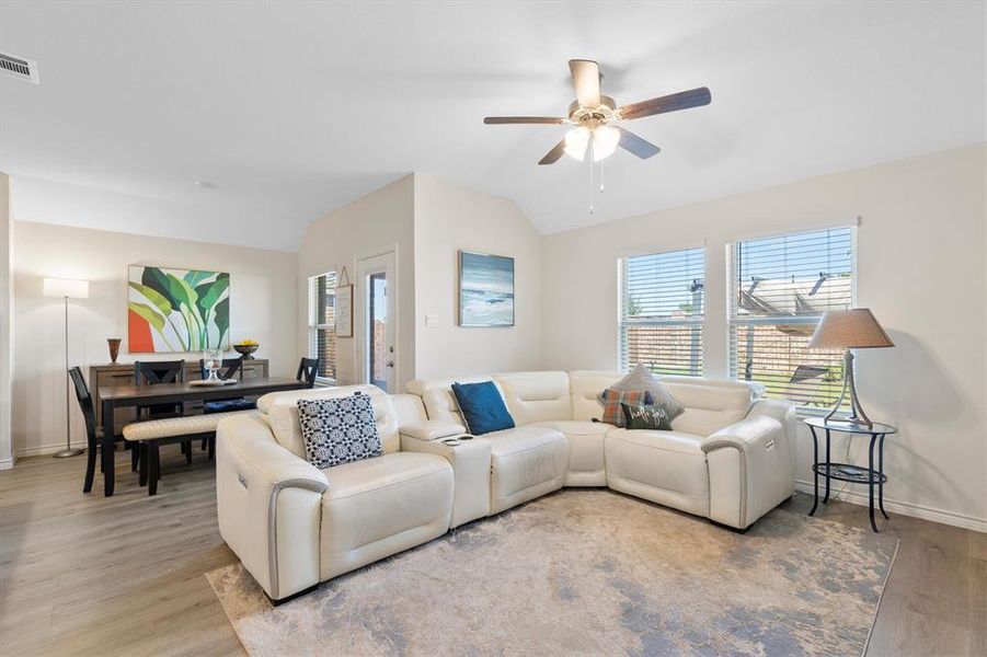 Furnished interior view inside a new home in Winchester Crossing, Princeton (Image 8). Furnished interior view inside a new home in Winchester Crossing, Princeton (Image 8).