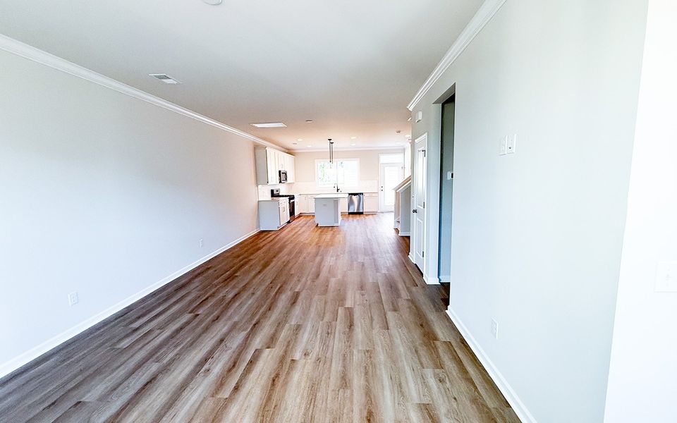 Spacious, unfurnished interior of a new home in Townhomes at Nexton, Summerville (Image 12).