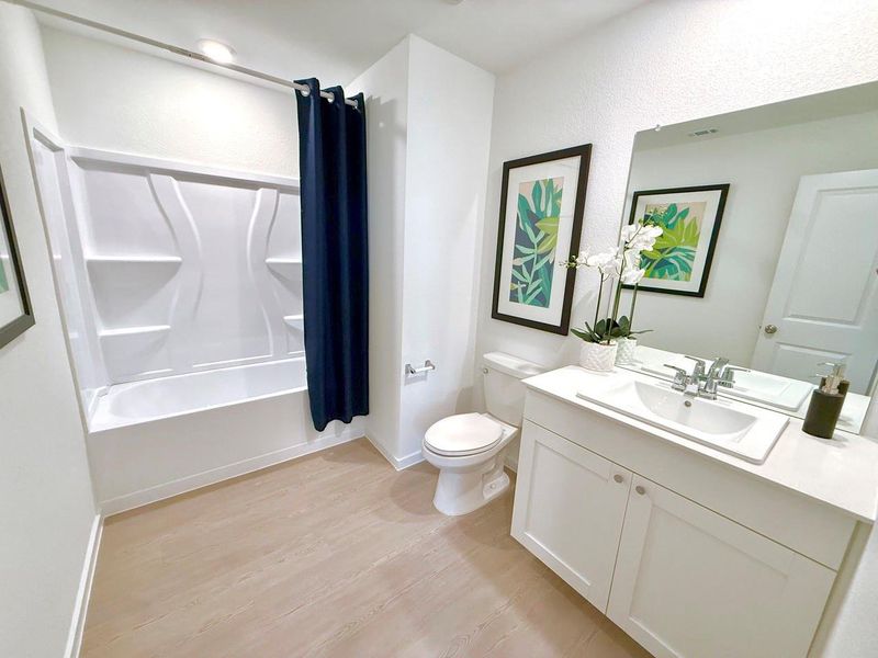 Furnished interior view inside a new home in The Grand Prairie, Hockley (Image 14).