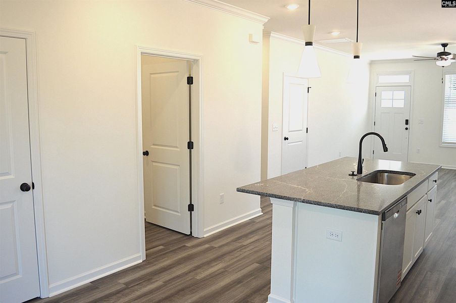 Furnished interior view inside a new home in Bickley Station, Irmo (Image 8).