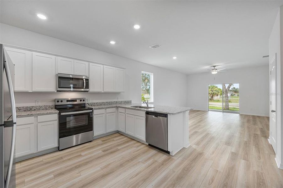 Furnished interior view inside a new home in Poinciana, Poinciana (Image 6). Furnished interior view inside a new home in Poinciana, Poinciana (Image 6).