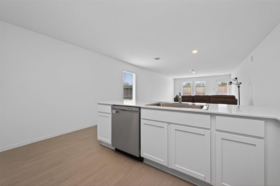 Furnished interior view inside a new home in Indian Springs, Crosby (Image 6).