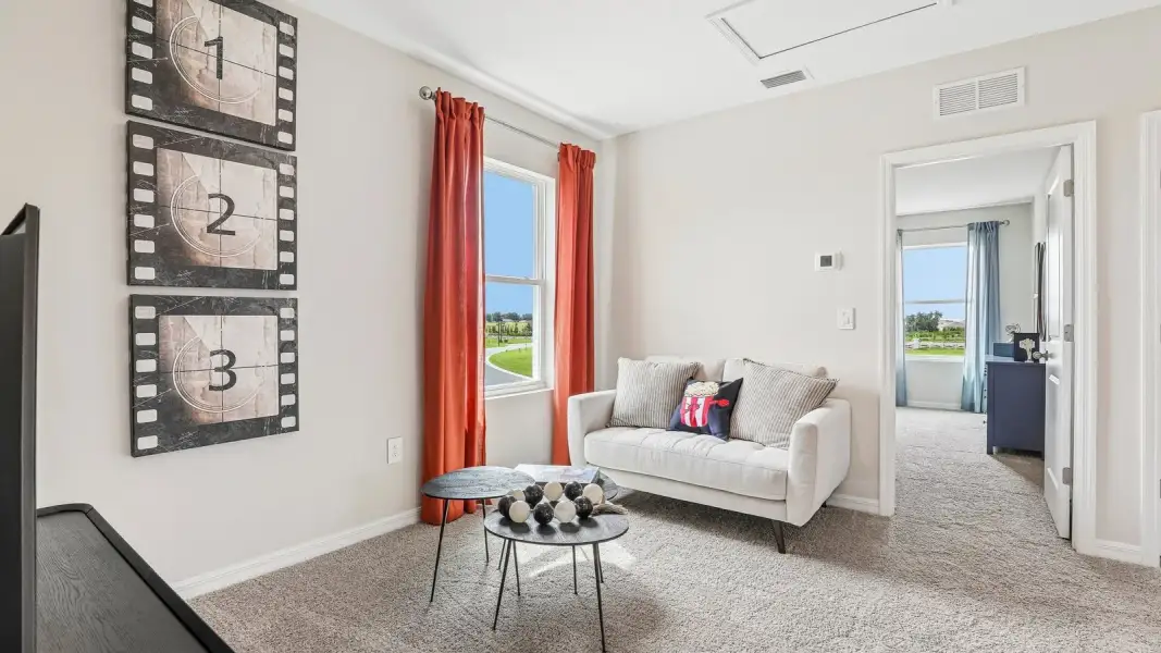 Furnished interior view inside a new home in Farm at Varrea, Plant City (Image 25).